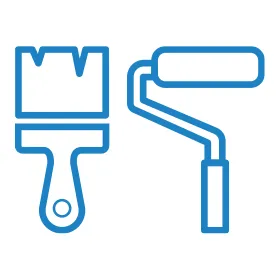 Painting or Decorators cleaning service icon